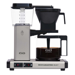 Кавоварка фільтрова Moccamaster KBG Select Matt Silver