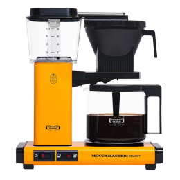 Кавоварка фільтрова Moccamaster KBG Select Yellow Pepper