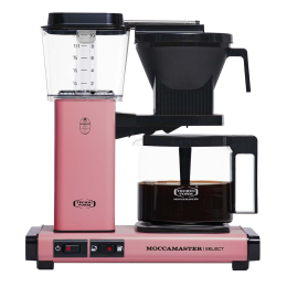 Кавоварка фільтрова Moccamaster KBG Select Pink