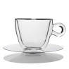 Комплект Luigi Bormioli Thermic Muiti Purpose Cup & Saucer