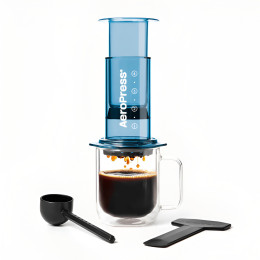 AeroPress Clear Blue