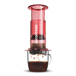 AeroPress Clear Red