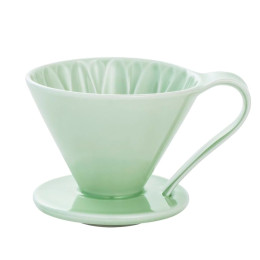 Пуровер CAFEC Arita Ware Flower Dripper Cup4 Green