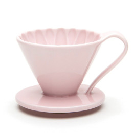 Пуровер CAFEC Arita Ware Flower Dripper Cup1 Pink
