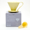 Пуровер CAFEC Arita Ware Flower Dripper Cup4 Yellow