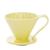 Пуровер CAFEC Arita Ware Flower Dripper Cup4 Yellow