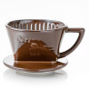 Пуровер CAFEC Arita Ware Trapezoid Dripper 101 Brown