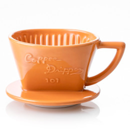 Пуровер CAFEC Arita Ware Trapezoid Dripper 101 Orange