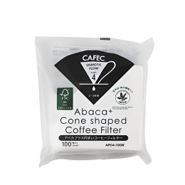 Фільтри паперові CAFEC ABACA+ Filter Paper Cup4 100 шт