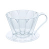 Пуровер CAFEC Tritan Flower Dripper Oval 102 Clear