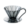 Пуровер CAFEC Tritan Flower Dripper Cup1 Black
