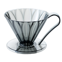 Пуровер CAFEC Tritan Flower Dripper Cup4 Black