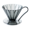 Пуровер CAFEC Tritan Flower Dripper Cup4 Black