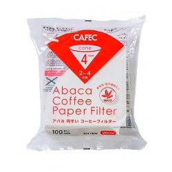 Фільтри паперові CAFEC ABACA Filter Paper Cup4 100 шт