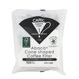 Фільтри паперові CAFEC ABACA+ Filter Paper Cup1 100 шт
