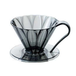 Пуровер CAFEC Tritan Flower Dripper Cup1 Black