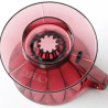 Пуровер CAFEC Tritan Flower Dripper Cup4 Wine Red