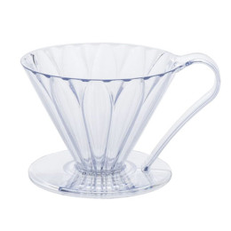 Пуровер CAFEC Tritan Flower Dripper Cup4