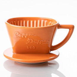 Пуровер CAFEC Arita Ware Trapezoid Dripper 101 Orange
