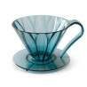 Пуровер CAFEC Tritan Flower Dripper Cup1 Blue Green