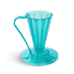 Пуровер CAFEC Tritan Flower Dripper DEEP 27 YOUMECA Blue