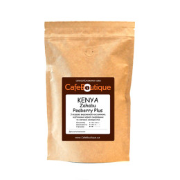 Свіжообсмажена кава в зернах Kenya Zahabu Peaberry Plus 500 г
