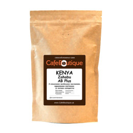 Свіжообсмажена кава в зернах Kenya Zahabu AB Plus 500 г