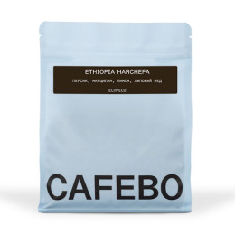 Свіжообсмажена кава в зернах Ethiopia Harchefa