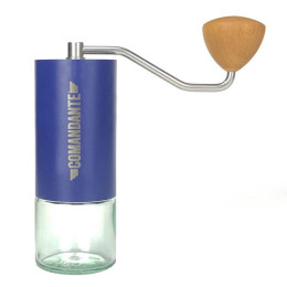 Кавомолка ручна Comandante С40 MK3 Nitro Blade Cobalt