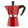 Гейзерна кавоварка Bialetti moka express red 6 cups