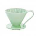 Пуровер CAFEC Arita Ware Flower Dripper Cup4 Green