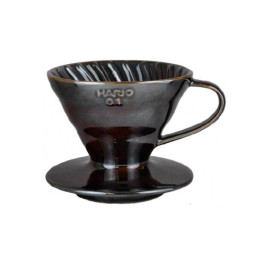 Пуровер Hario V60 01 Ceramic Brown