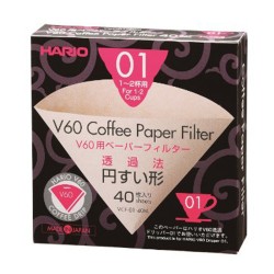 Фільтри паперові Hario V60 01 Paper Filters