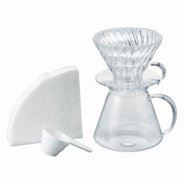 Набір Hario V60 Glass